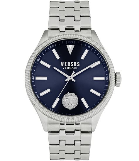 stainless steel versace watch men|versus Versace watch men price.